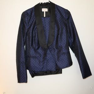 Laundry Black + Blue Pantsuit